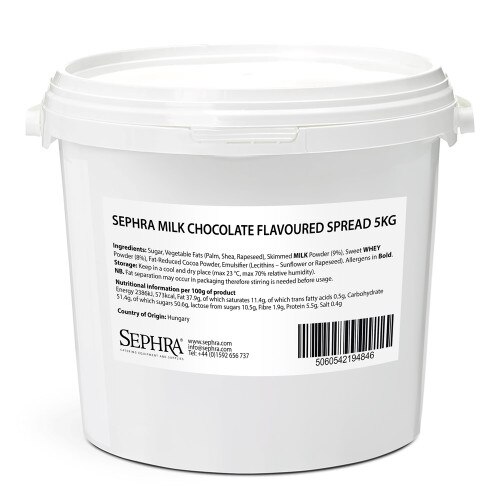 Sephra Milk Chocolate Spread 5kg